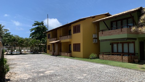 Cond. Princesa Isabel,2 quartos,1 suíte, frente praia Taperapuan