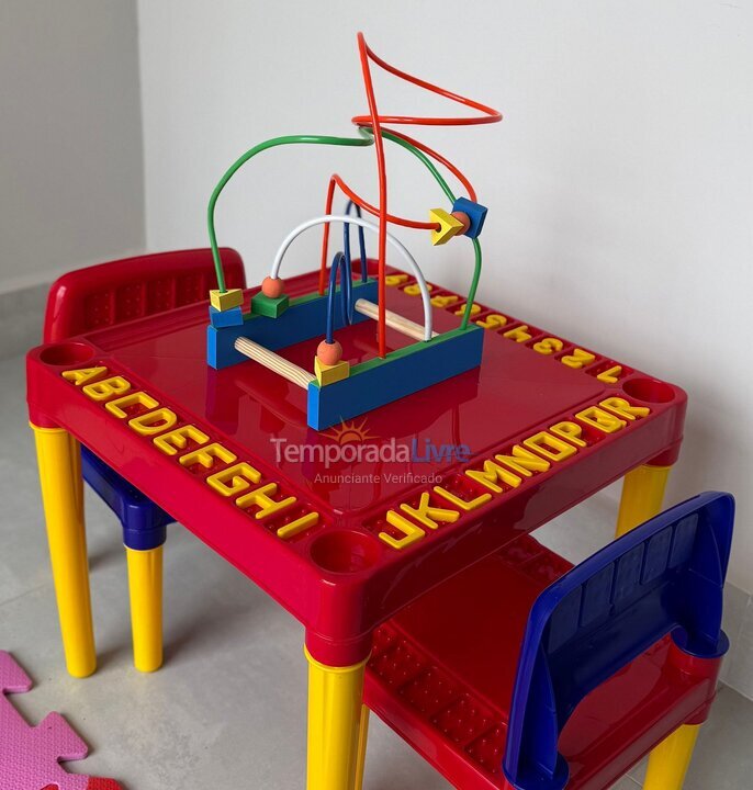 Apartment for vacation rental in Itanhaém (Santa Terezinha)