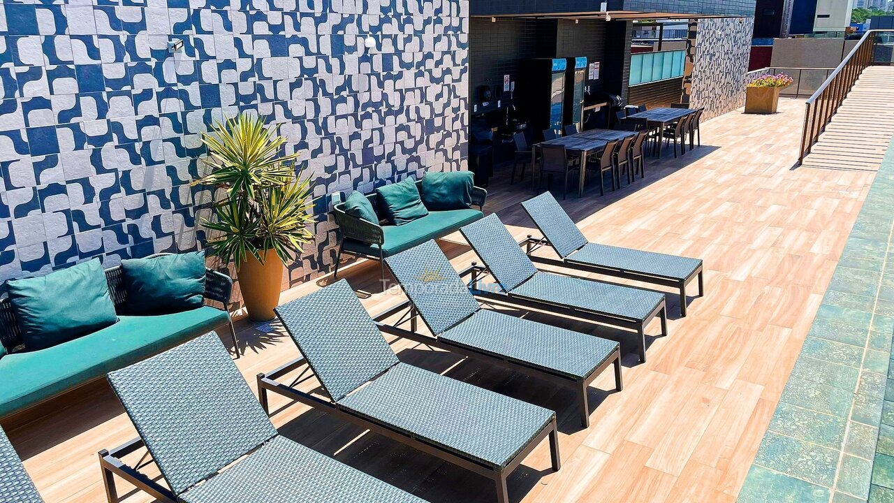 Apartamento para alquiler de vacaciones em João Pessoa (Cabo Branco)