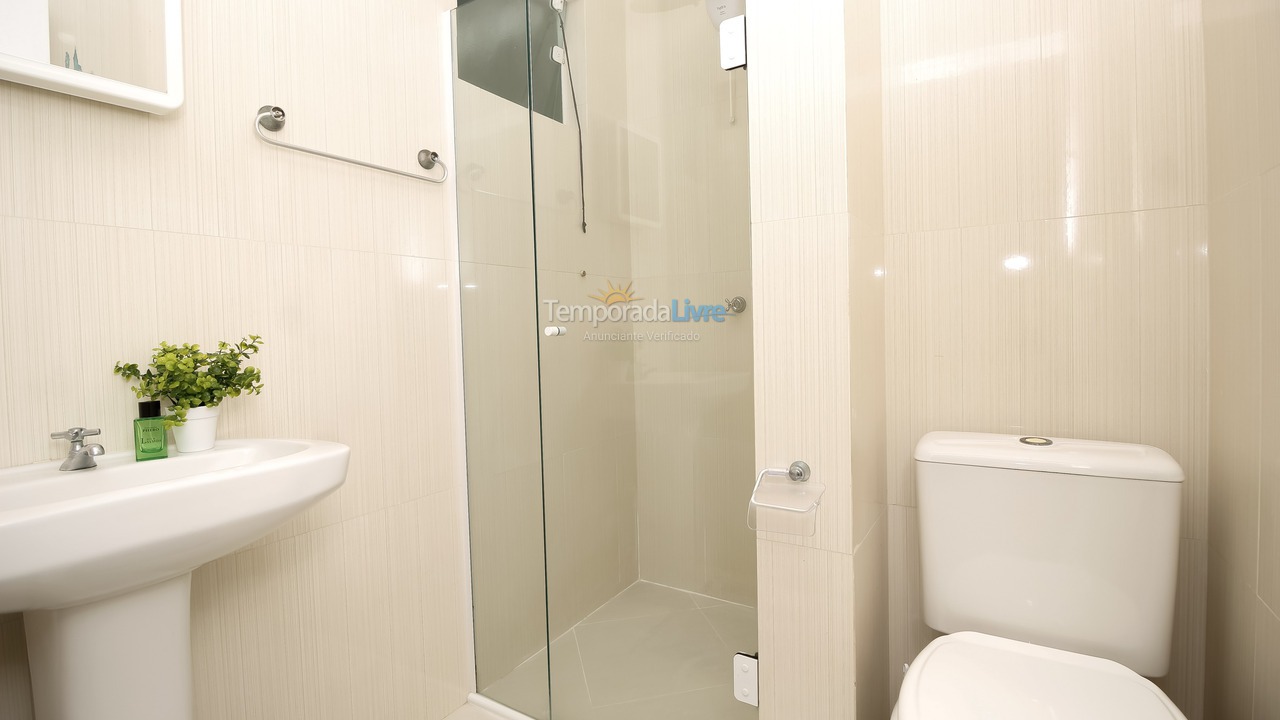 Apartment for vacation rental in Bombinhas (Praia de Quatro Ilhas)