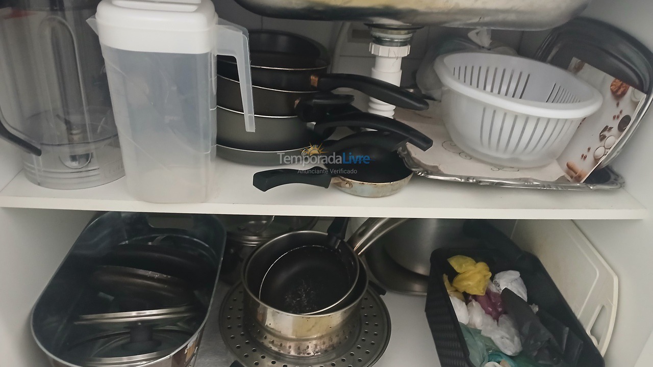 Apartamento para alquiler de vacaciones em São Vicente (Gonzaguinha)