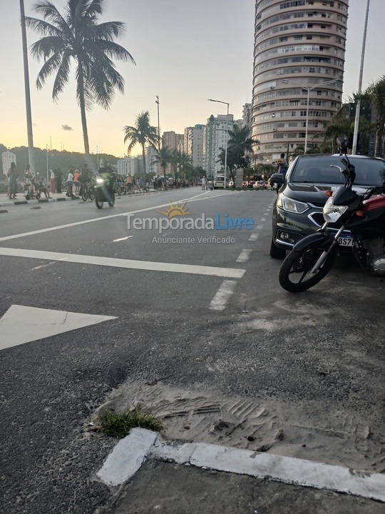 Apartamento para alquiler de vacaciones em São Vicente (Gonzaguinha)