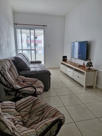 Apartamento amplo, vista mar