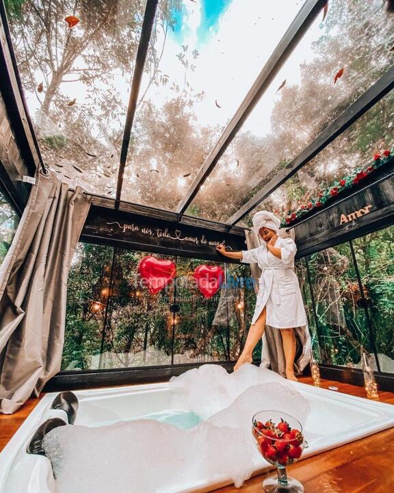 Casa para alquiler de vacaciones em Rancho Queimado (Mato Francês)