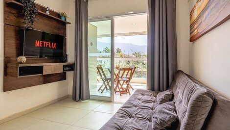 A 200m de la playa con piscina, barbacoa y jacuzzi.