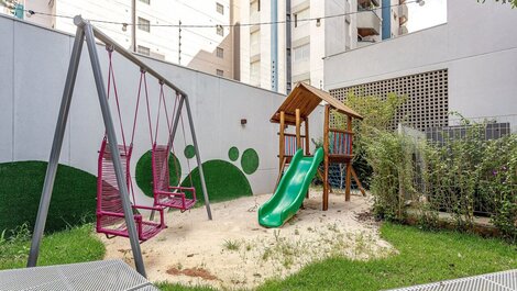 Moderno y encantador apartamento tipo estudio en Pinheiros.