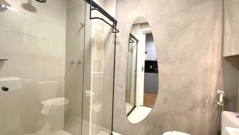 Moderno y encantador apartamento tipo estudio en Pinheiros.