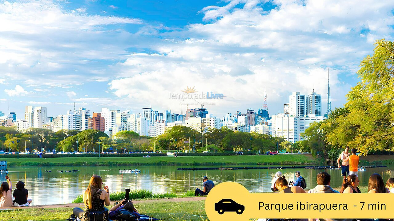 Apartamento para aluguel de temporada em São Paulo (Vila Mariana)