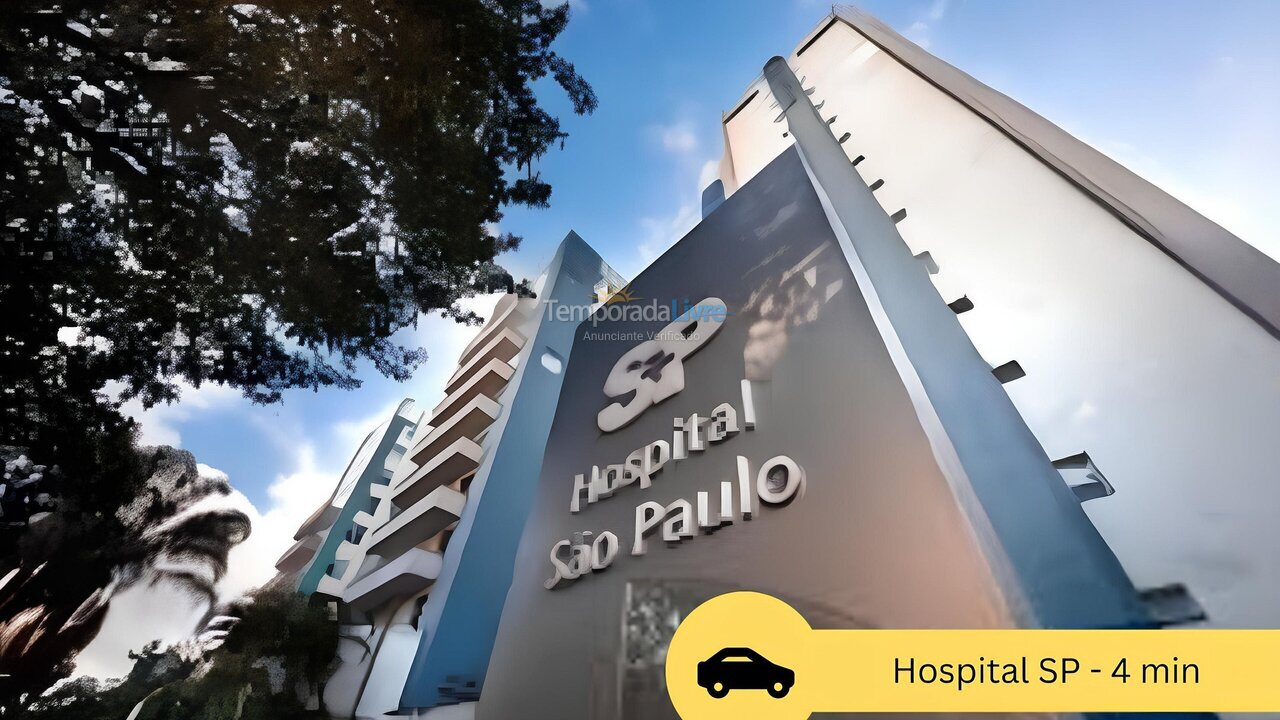 Apartamento para aluguel de temporada em São Paulo (Vila Mariana)