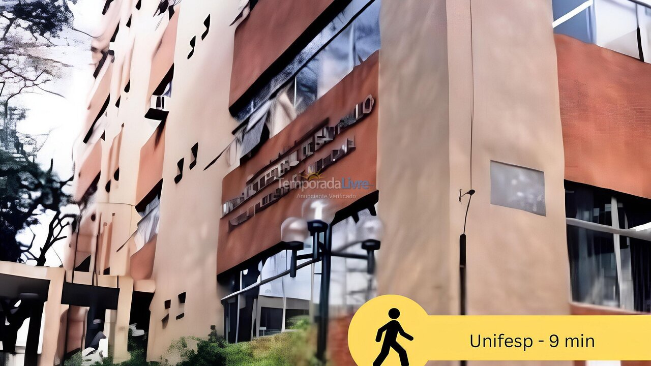 Apartamento para aluguel de temporada em São Paulo (Vila Mariana)