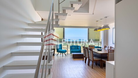 Ático dúplex con 4 suites frente al mar - Mariscal/Bombinhas