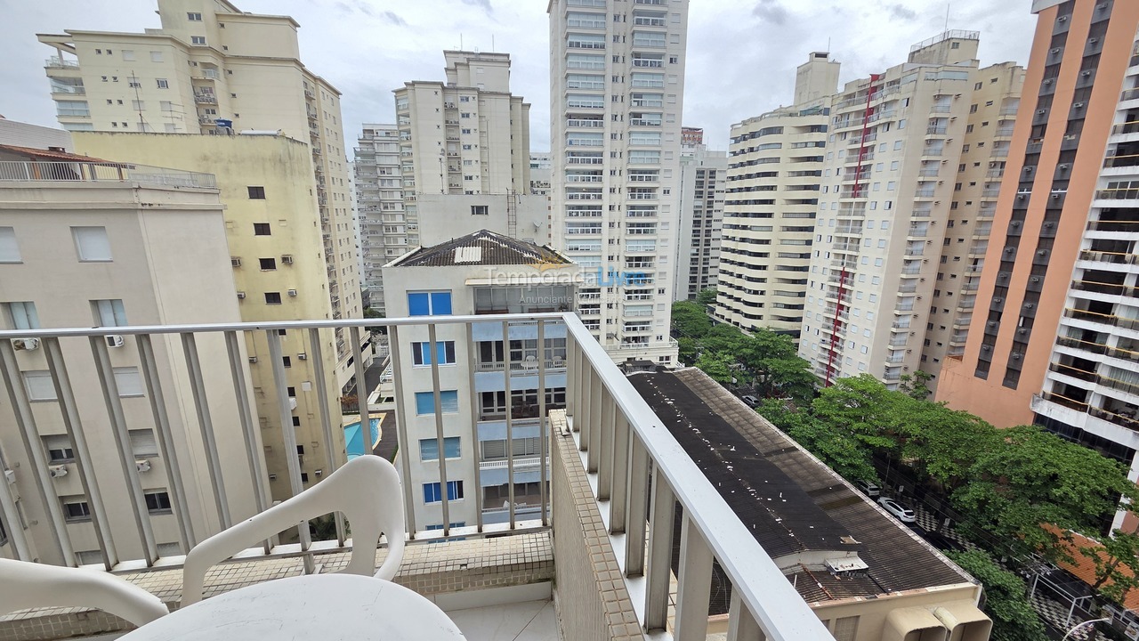 Apartamento para aluguel de temporada em Guarujá (Pitangueiras)