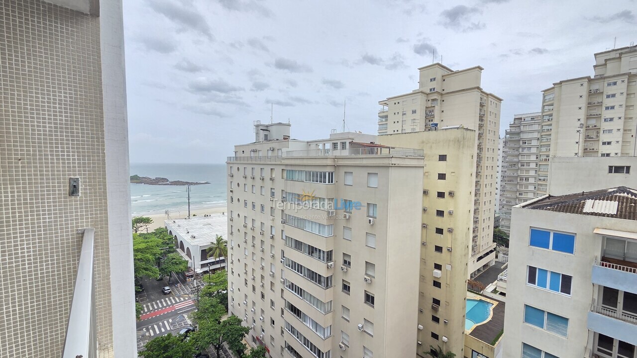 Apartamento para aluguel de temporada em Guarujá (Pitangueiras)