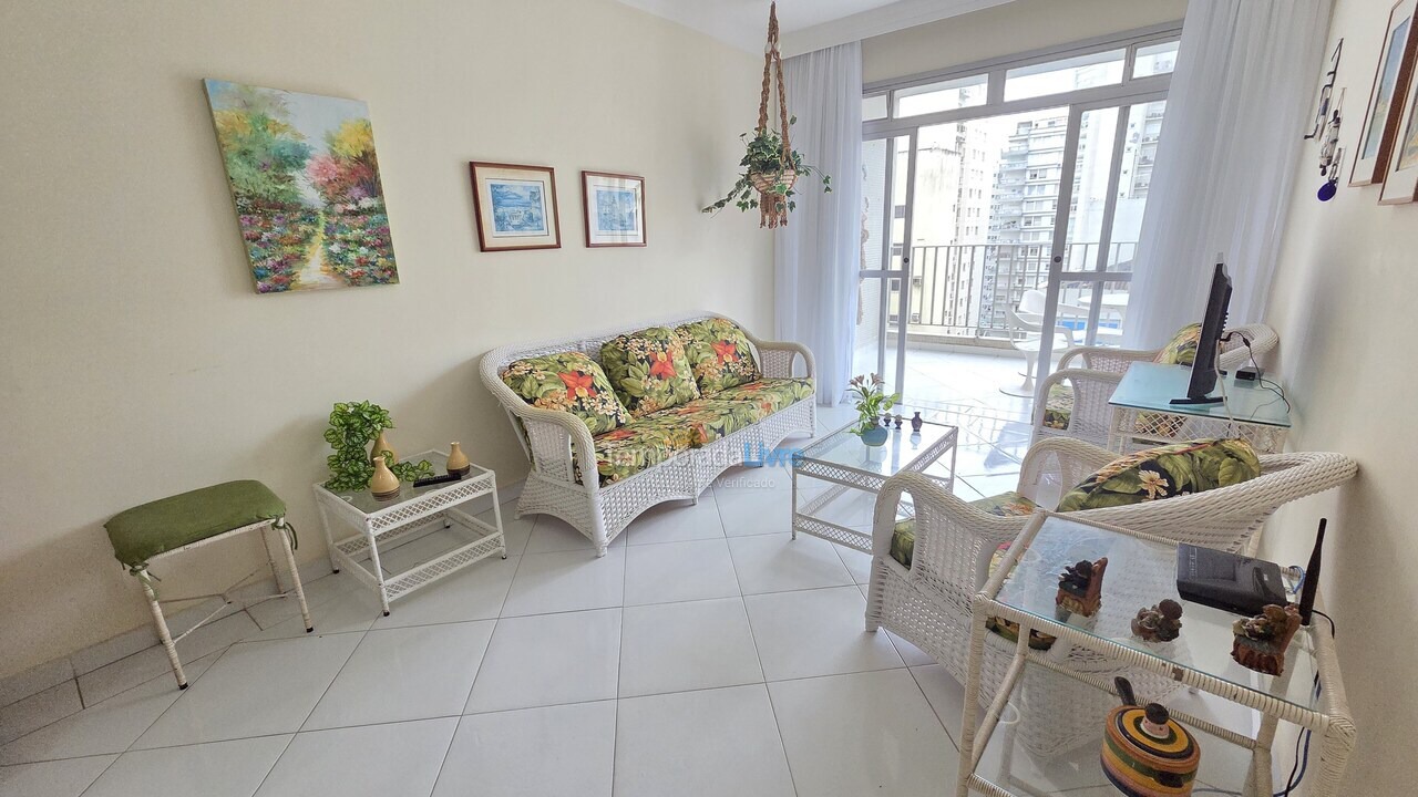 Apartamento para aluguel de temporada em Guarujá (Pitangueiras)