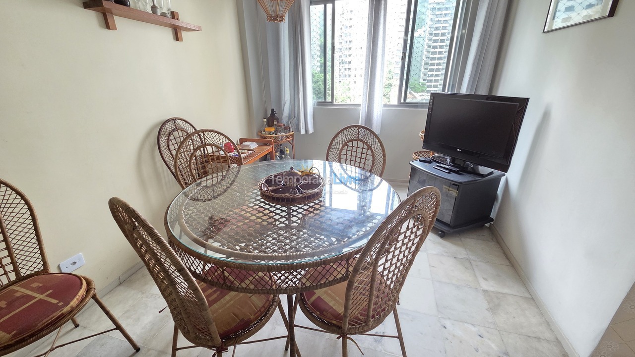 Apartment for vacation rental in Guarujá (Pitangueiras)