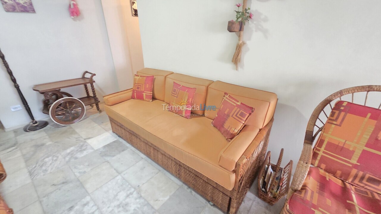 Apartment for vacation rental in Guarujá (Pitangueiras)