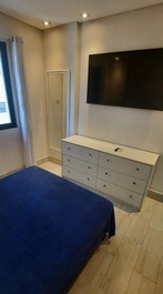 Piso Pitangueiras - Alto estándar - Balcón gourmet - 3 aires acondicionados - Capacidad para 6 personas