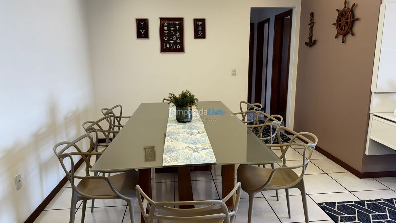 Apartamento para aluguel de temporada em Itapema (Meia Praia)