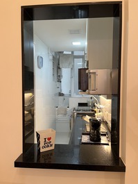 Sala de estar y dormitorio