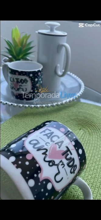 Apartamento para alquiler de vacaciones em São Vicente (Gonzaguinha)