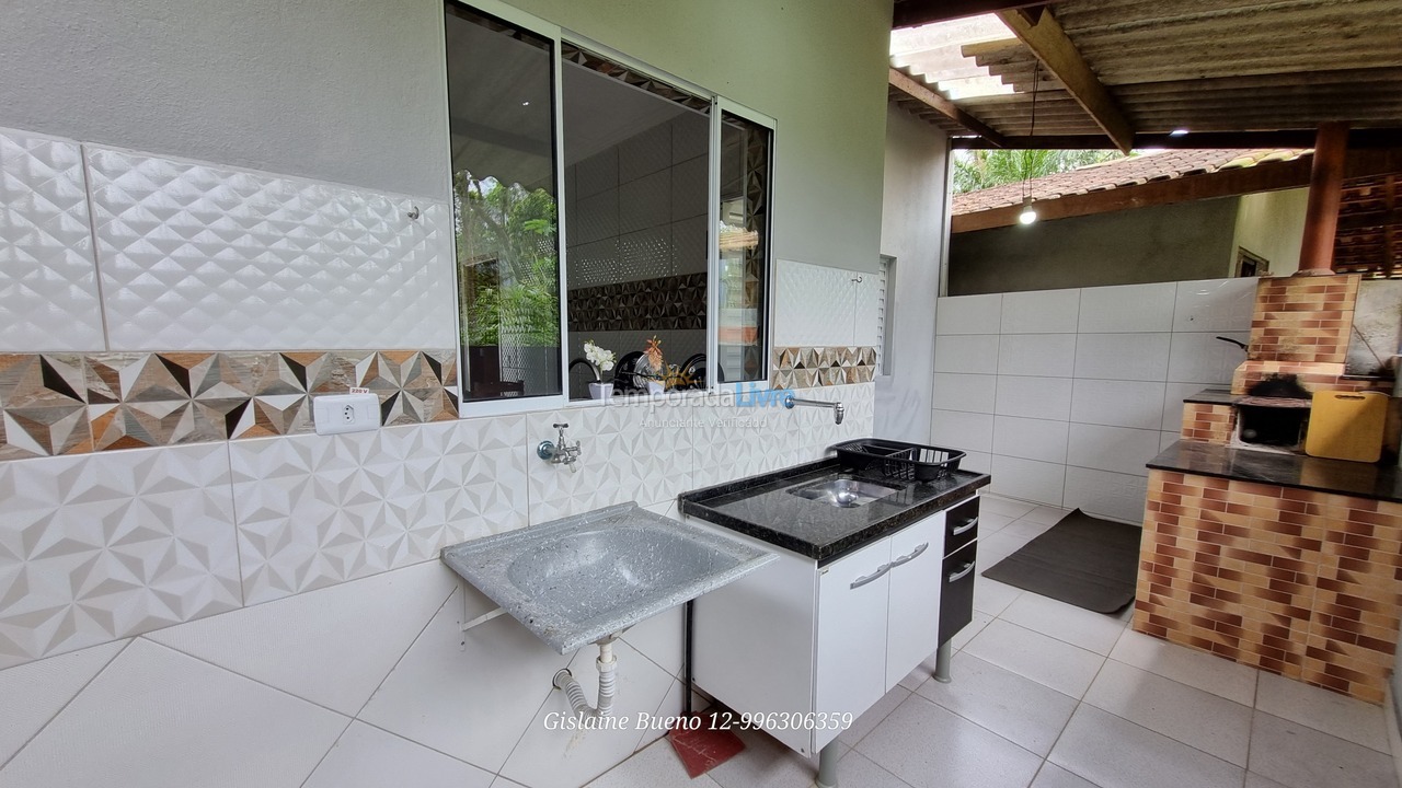 Casa para alquiler de vacaciones em Ubatuba (Praia do Lázaro)