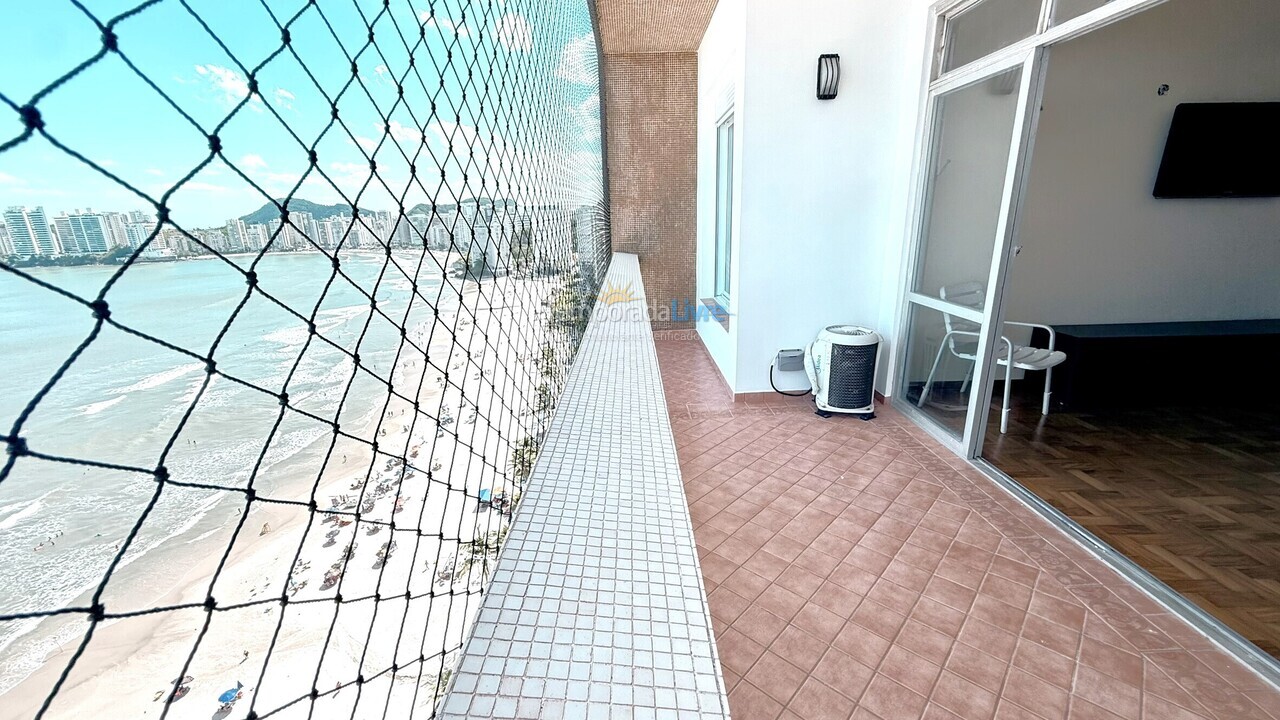 Apartamento para alquiler de vacaciones em Guarujá (Pitangueiras)