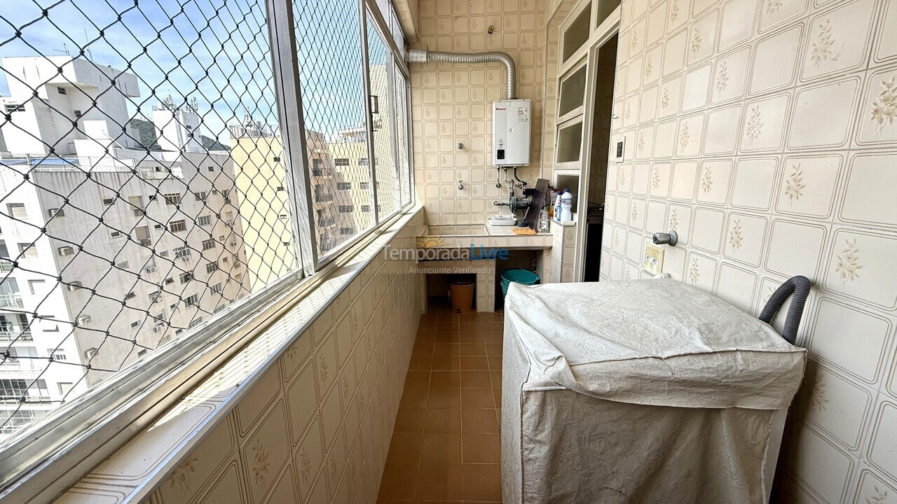 Apartamento para alquiler de vacaciones em Guarujá (Pitangueiras)