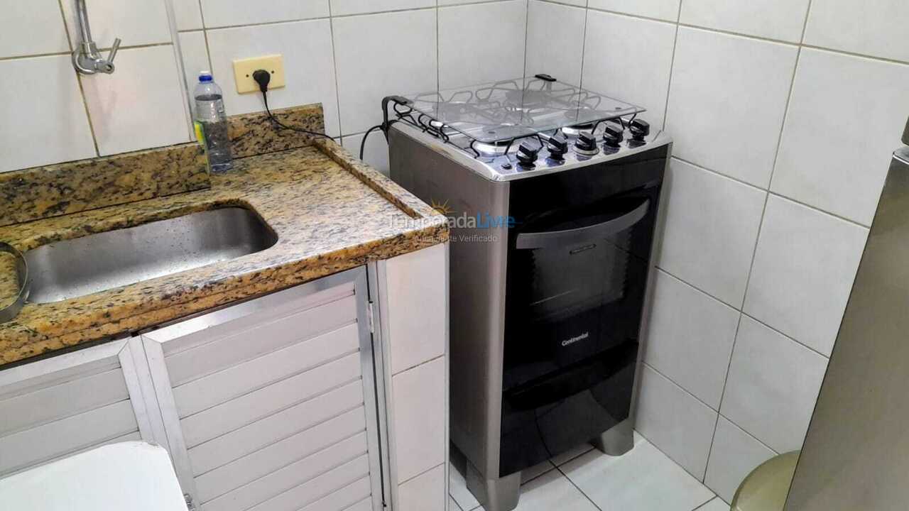 Apartamento para alquiler de vacaciones em Santos (Ponta da Praia)