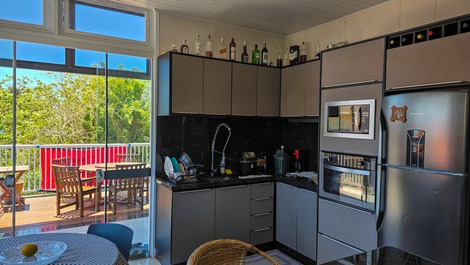 Apartamento vista mar (quadra mar) 6 pessoas - Ubatuba