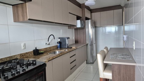 Apartamento céu e mar