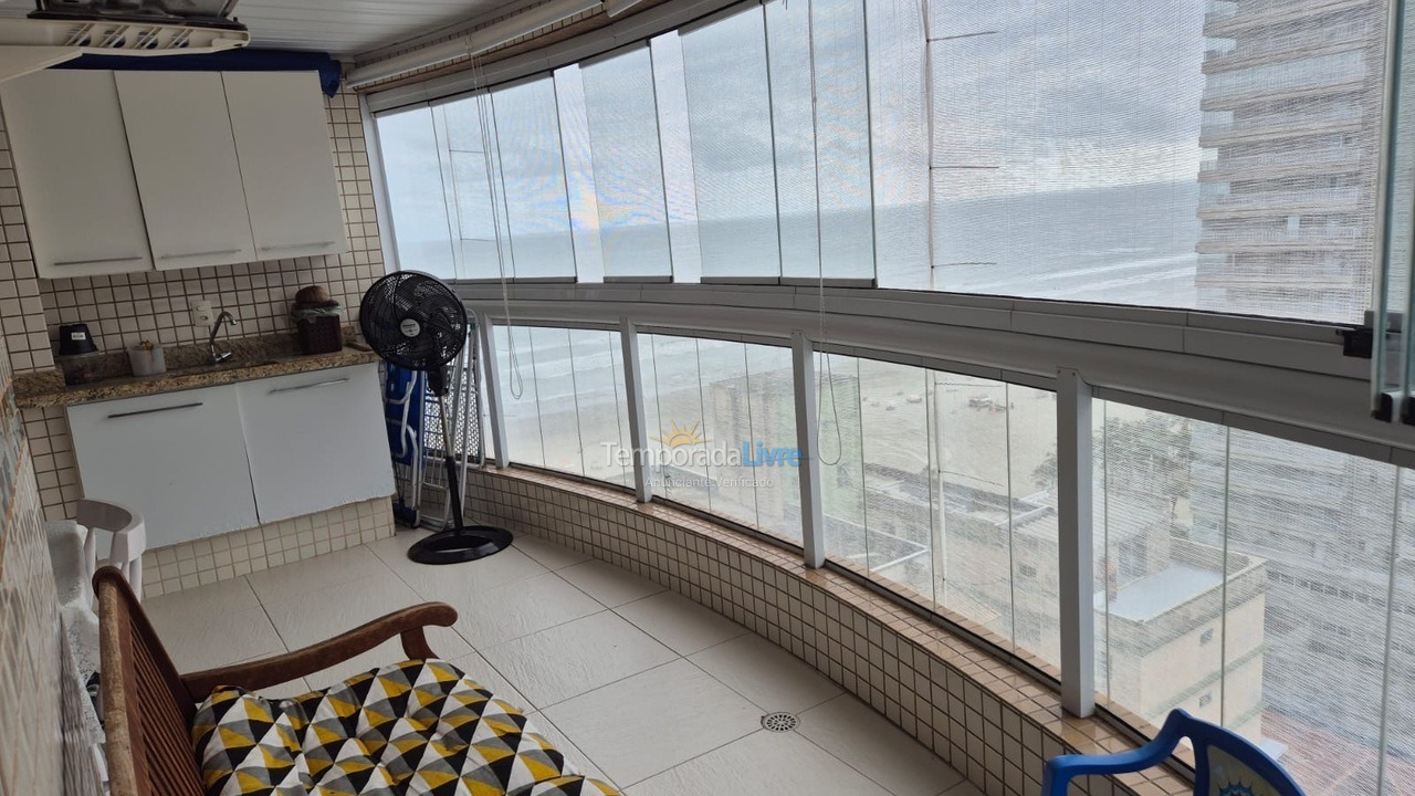 Apartamento para aluguel de temporada em Praia Grande (Aviação)