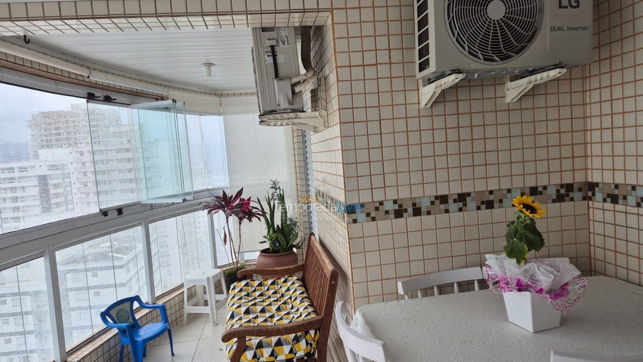 Apartamento para aluguel de temporada em Praia Grande (Aviação)