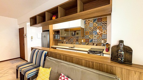 Partiu Palmas? Apto a 180m da praia.