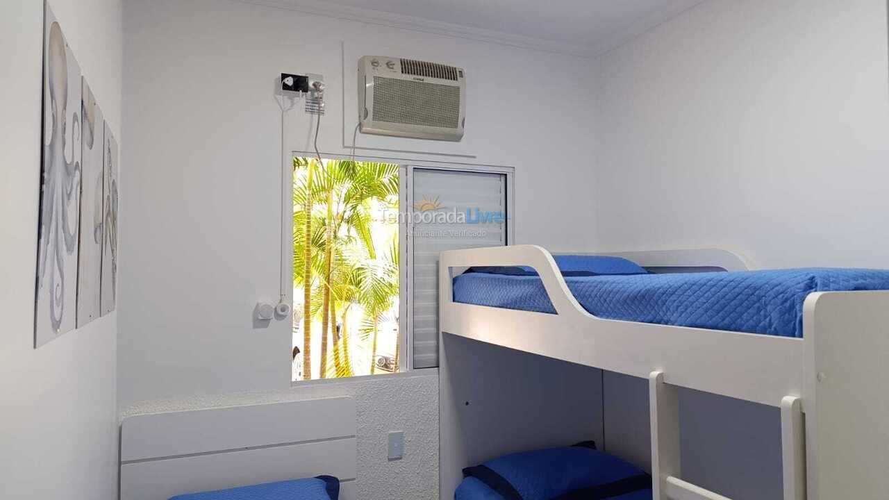 Apartamento para aluguel de temporada em Ubatuba (Itaguá)