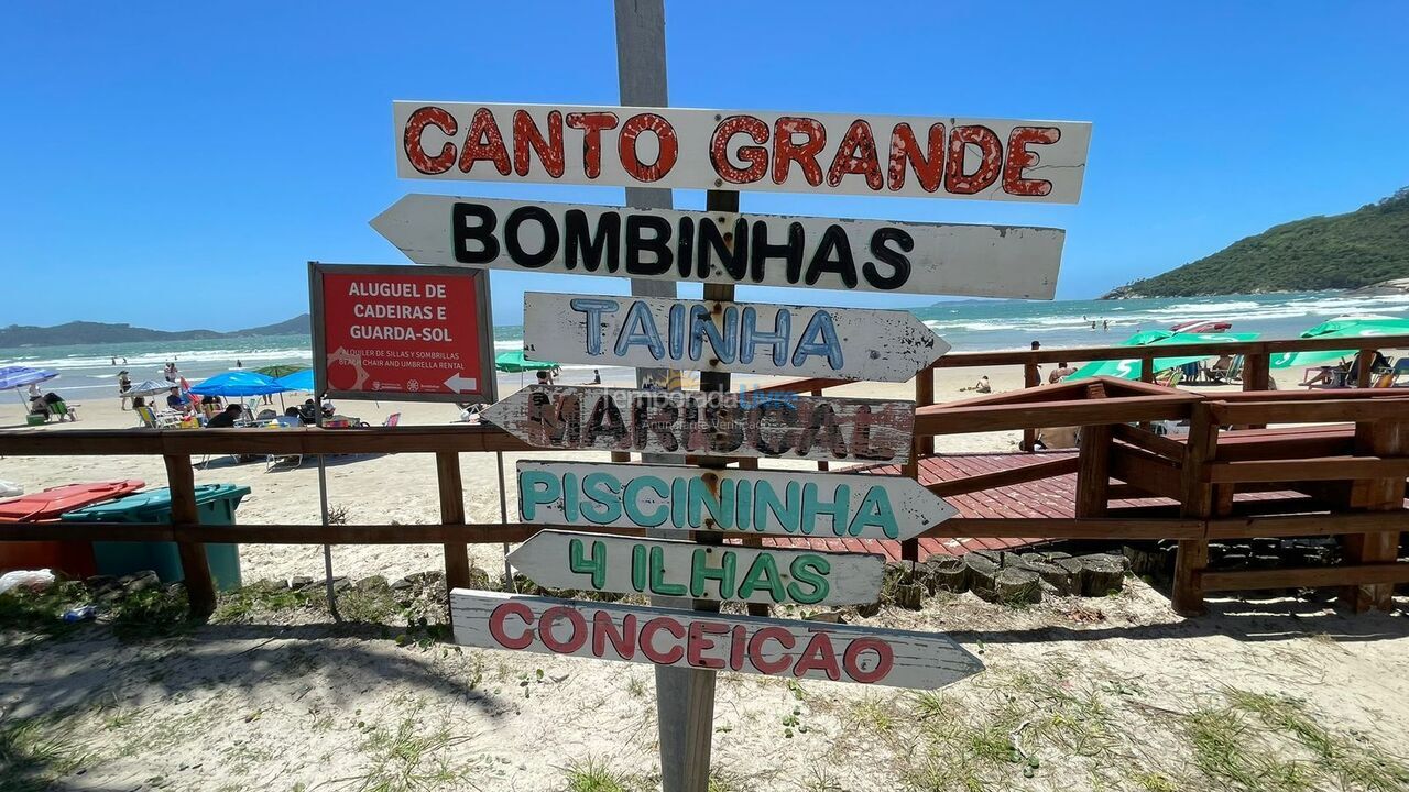 Apartment for vacation rental in Bombinhas (Canto Grande)