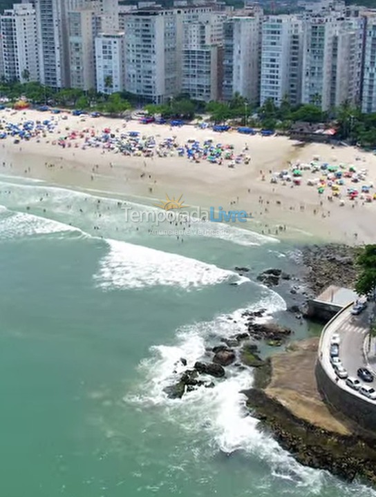 Apartamento para alquiler de vacaciones em Guarujá (Pitangueiras)