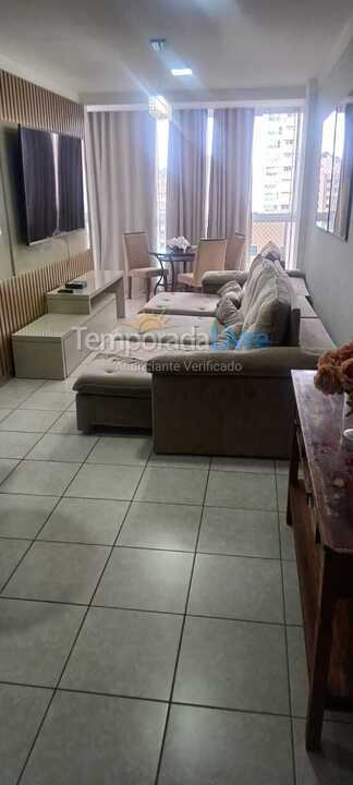 Apartamento para alquiler de vacaciones em Guarapari (Praia do Morro)