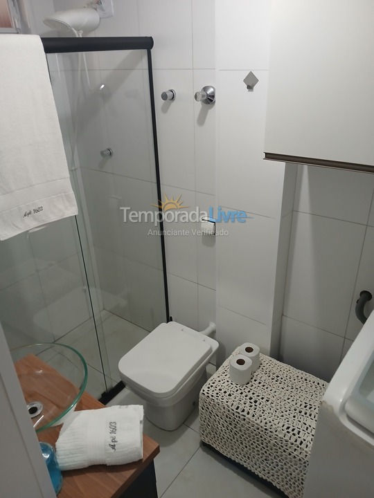 Apartamento para alquiler de vacaciones em São Vicente (Gonzaguinha)