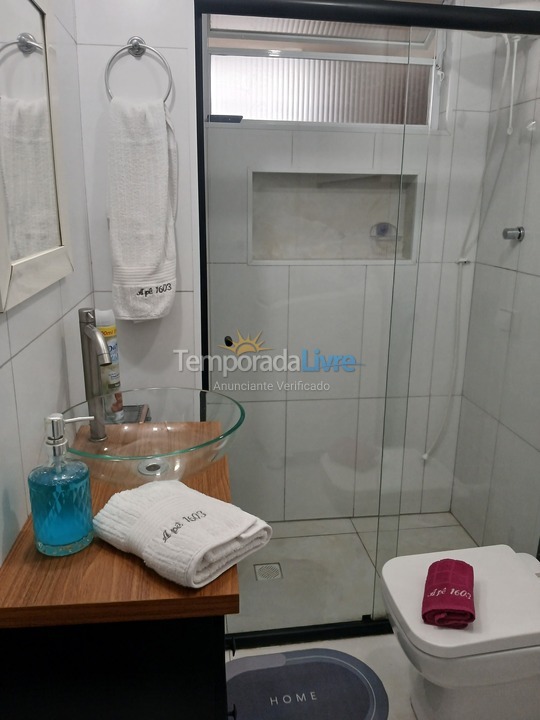 Apartamento para alquiler de vacaciones em São Vicente (Gonzaguinha)