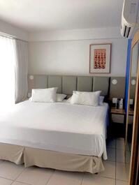 Beachfront apartment in Boa Viagem during Recife's New Year's Eve celebrations.