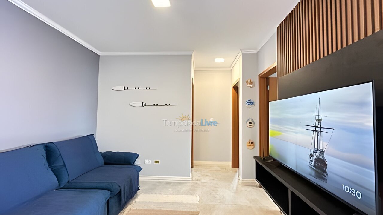 Apartment for vacation rental in Ubatuba (Toninhas)