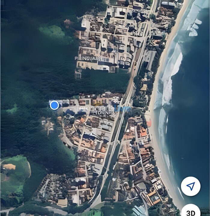 Apartamento para alquiler de vacaciones em Ubatuba (Toninhas)