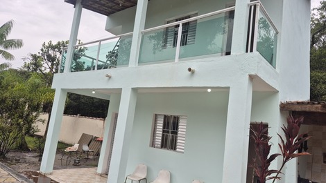 Vista do sobrado verde 