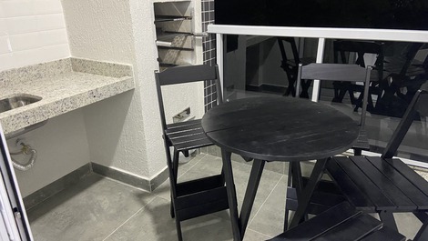 Praia Grande Ubatuba, Apartamento Nuevo, Balcón Gourmet