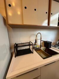 Apartamento con Vista al Mar - Playa Santinho, a 15 metros del mar.