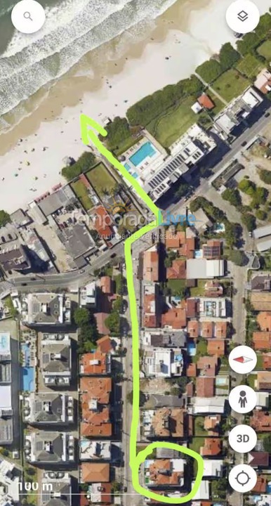 Apartment for vacation rental in Florianopolis (Praia dos Ingleses)