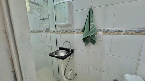 Beautiful beachfront apartment in Balneário Camboriú with 2 suites.