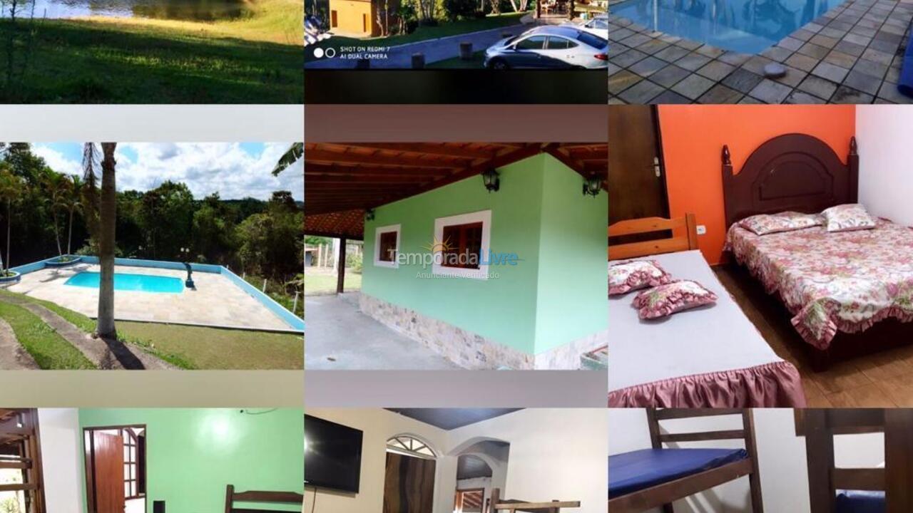 Chácara / sítio para aluguel de temporada em Juquitiba (Barra Mansa)