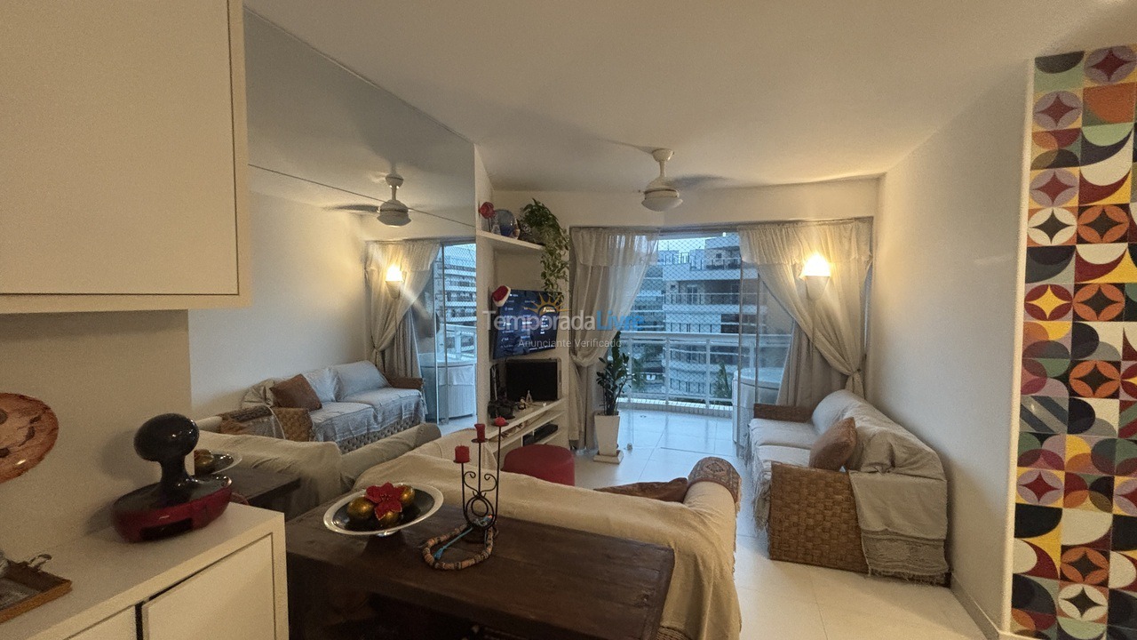 Apartamento para aluguel de temporada em Bertioga (Riviera de São Lourenço)