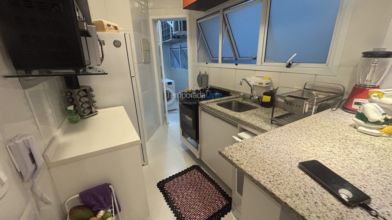 Apartamento para aluguel de temporada em Bertioga (Riviera de São Lourenço)